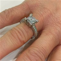 Salzano - Via Montegrappa, 28 - Anello Vidali Gioielli Donna in Argento Zircone ANAR-25-34 - ANAR-25-34